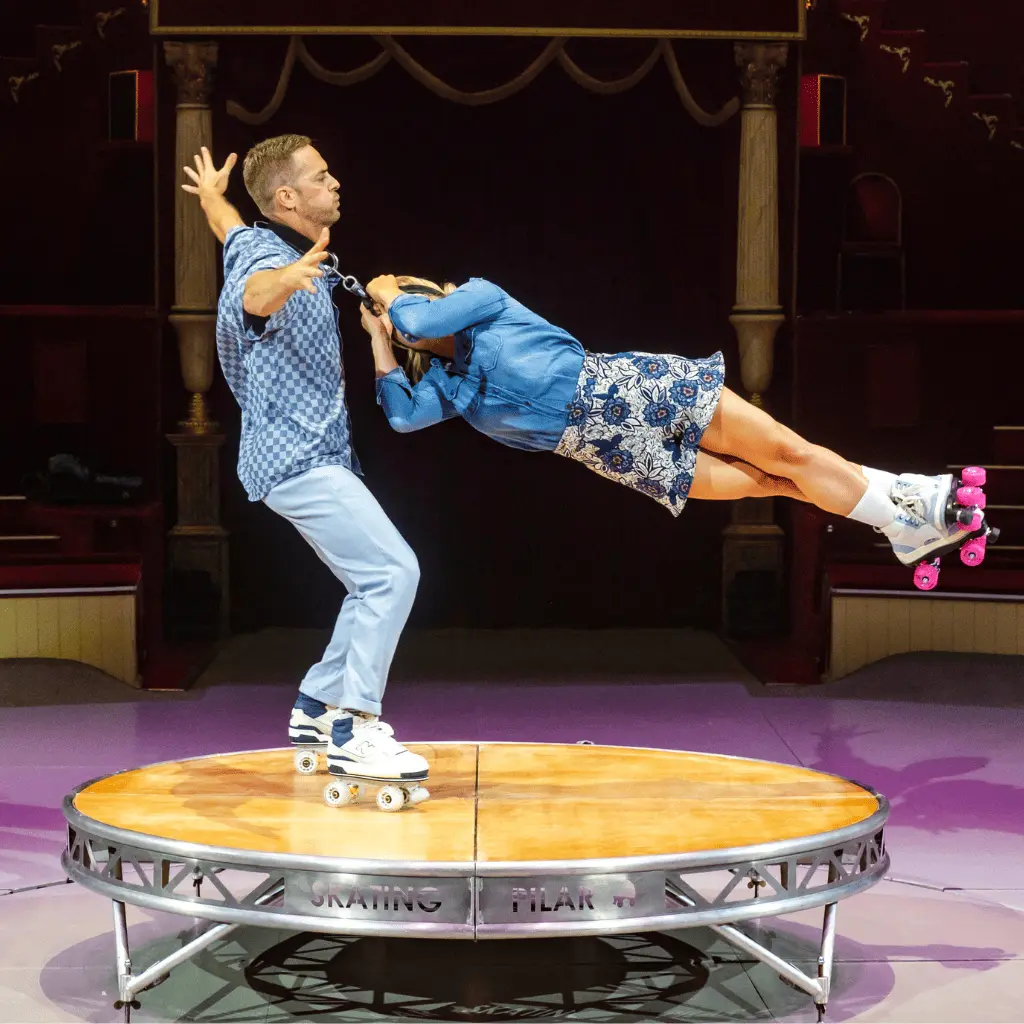 circus and flaneurz roller skates