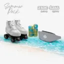 Roller Détachables - Pack été Blanc