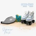 Roller Détachables - Pack été Vegan Bleu