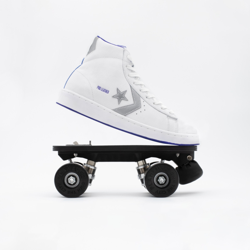 Detachable roller skates Converse Pro Reflective White Blue / Flaneurz