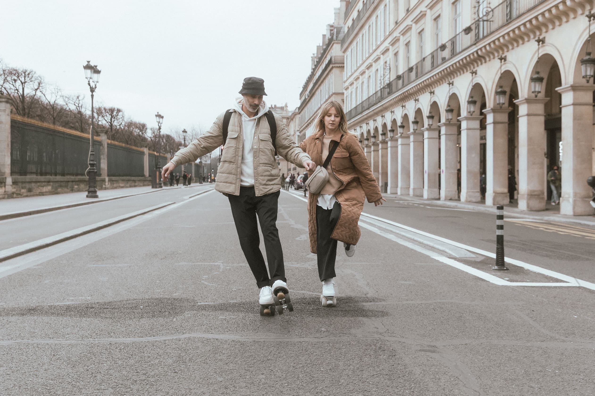 Rollers aux pieds en toute saison : rouler en hiver