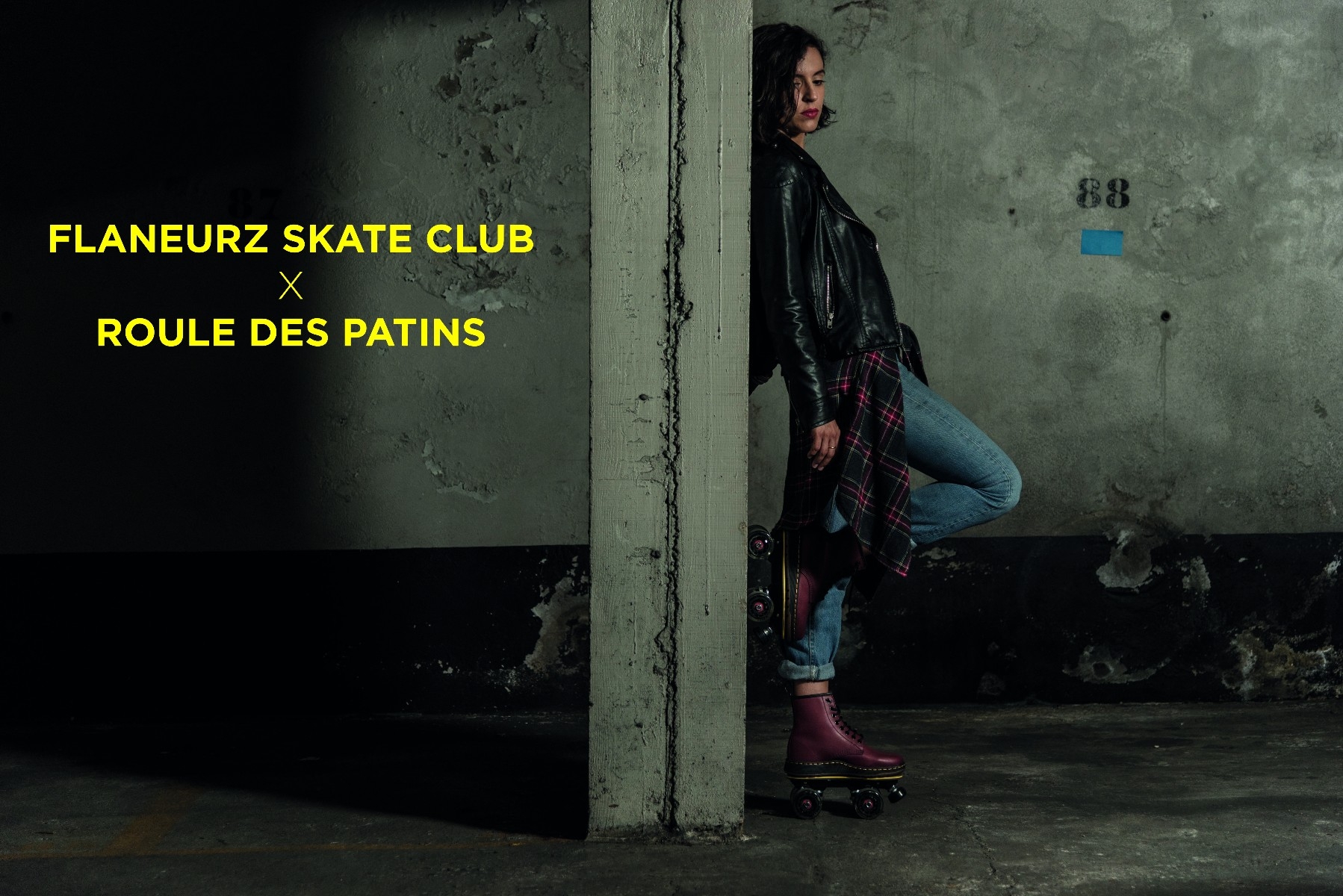 Flaneurz Skate Club x Roule des Patins