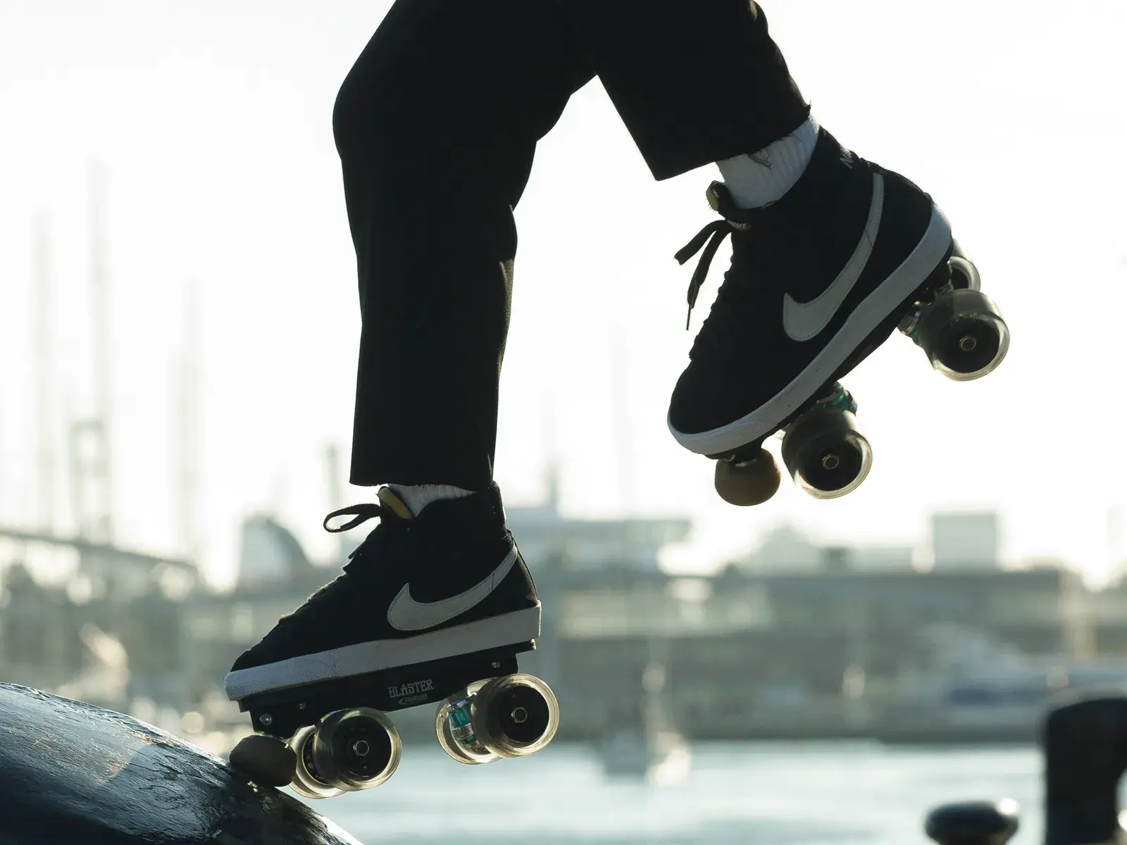 Roller skates adidas transformed by flaneurz