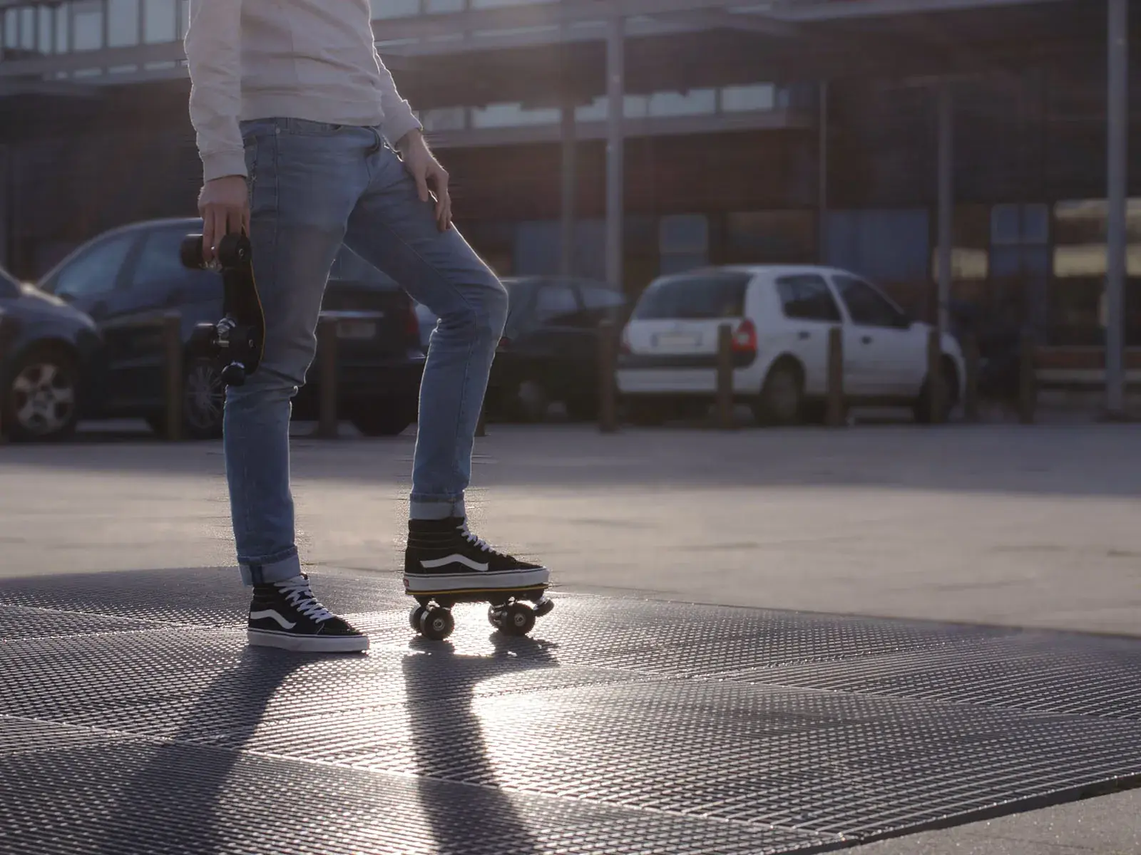 vans skating sneakers transformed by flaneurz