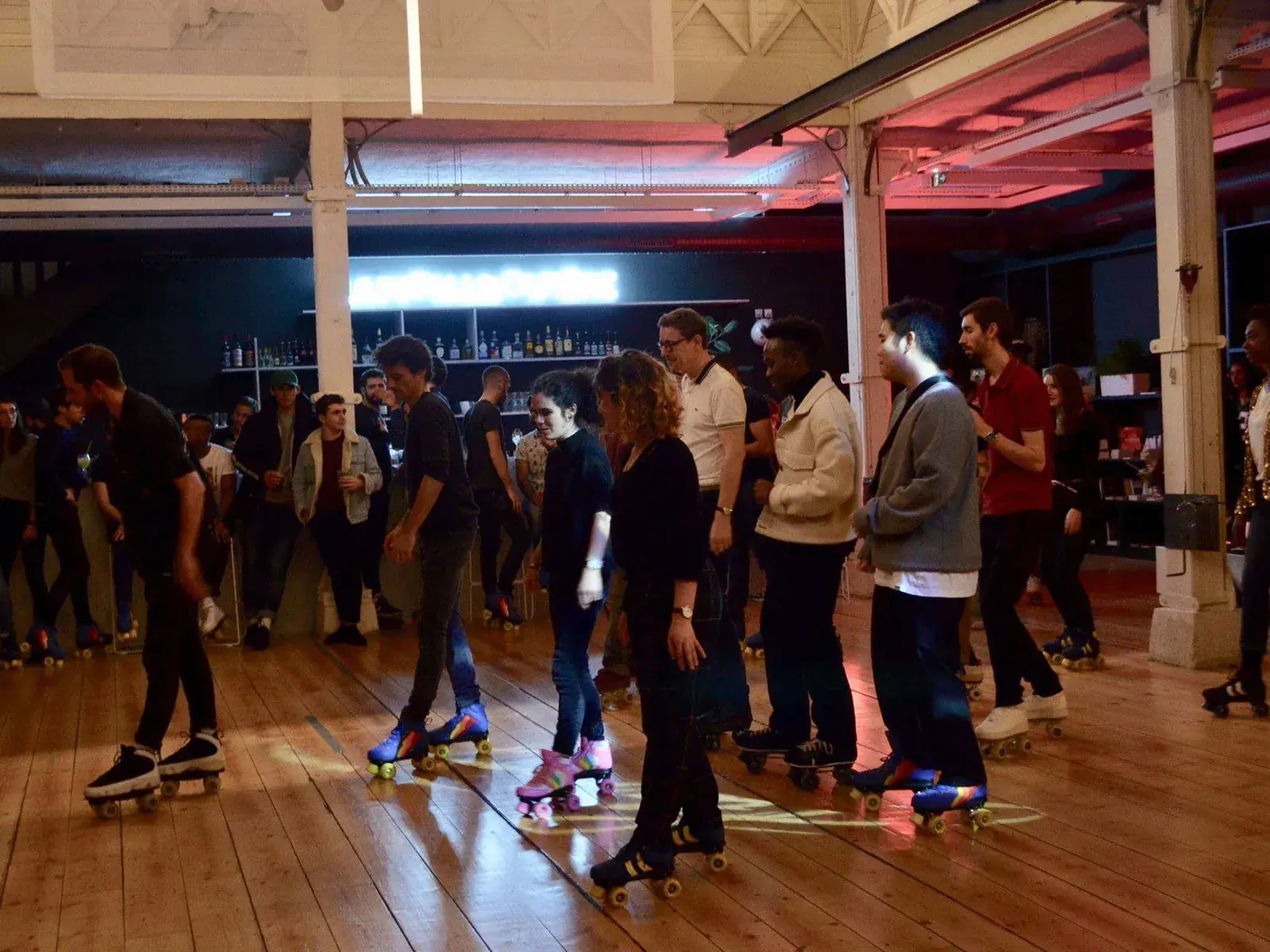 roller skate party