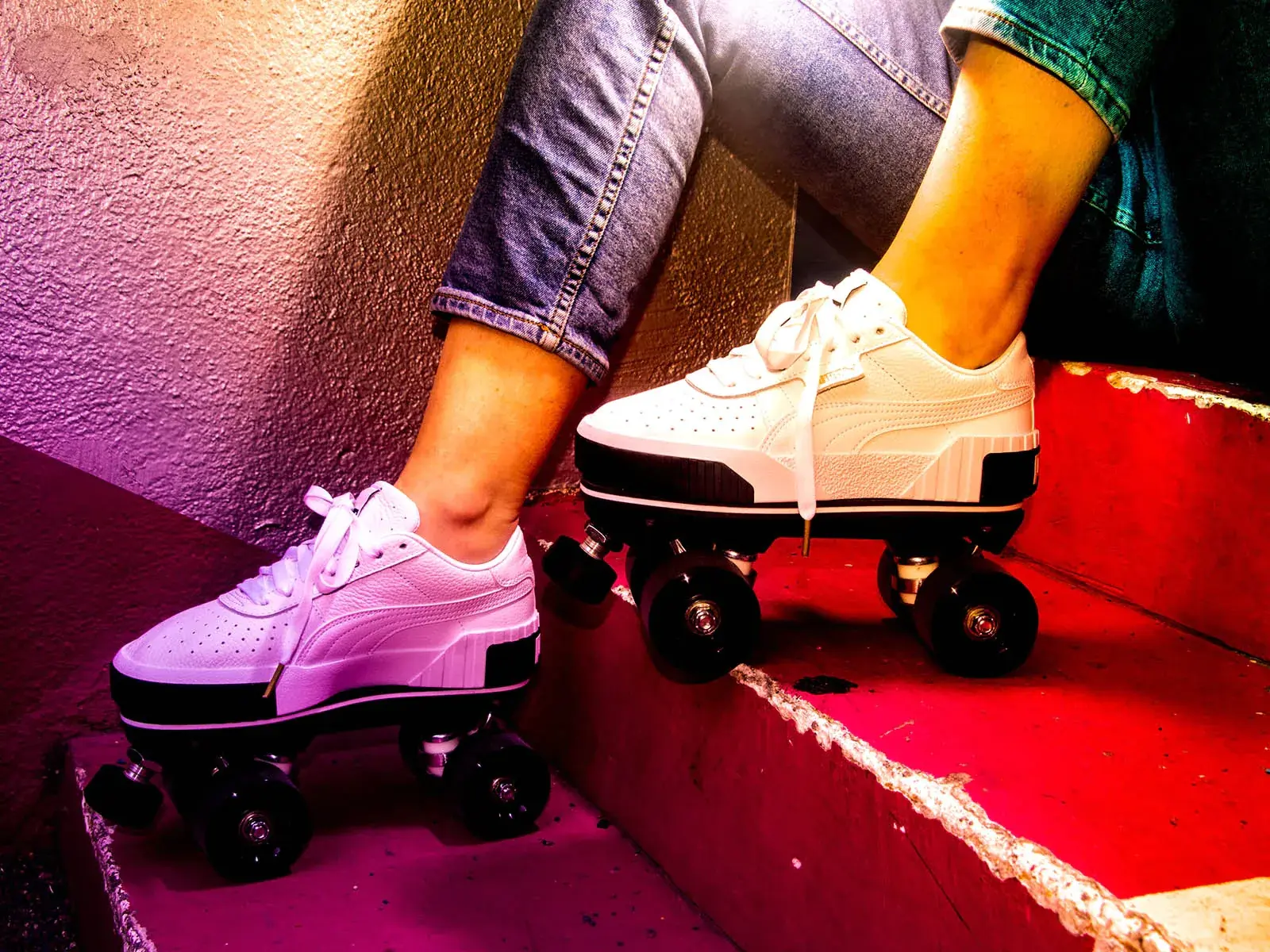 puma white transformed by flaneurz 