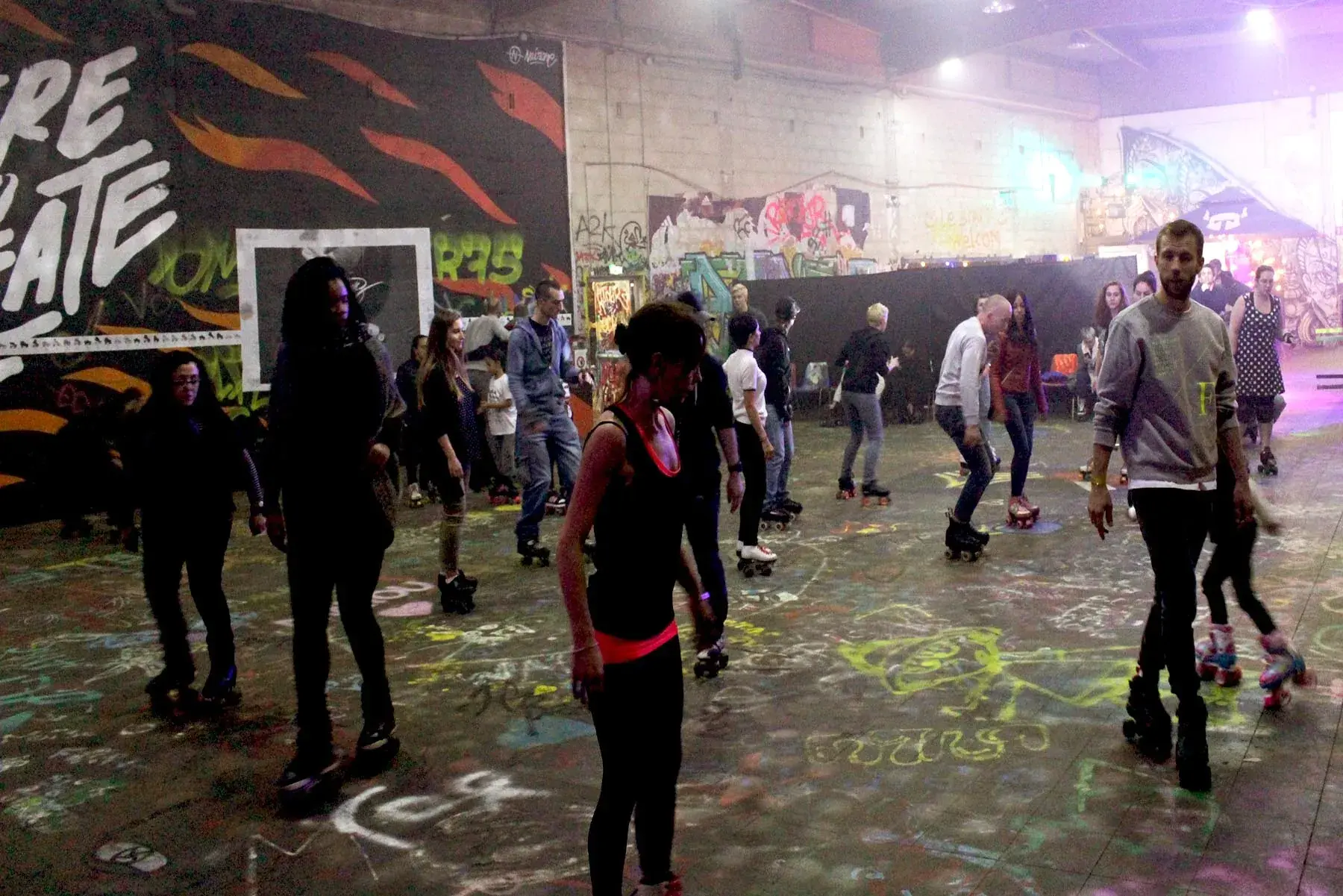 Workshop organized by Florian co founder of flaneurz 