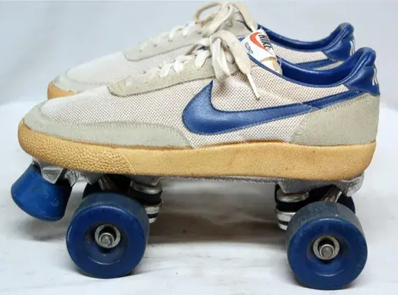 white nike transformed by flaneurz 