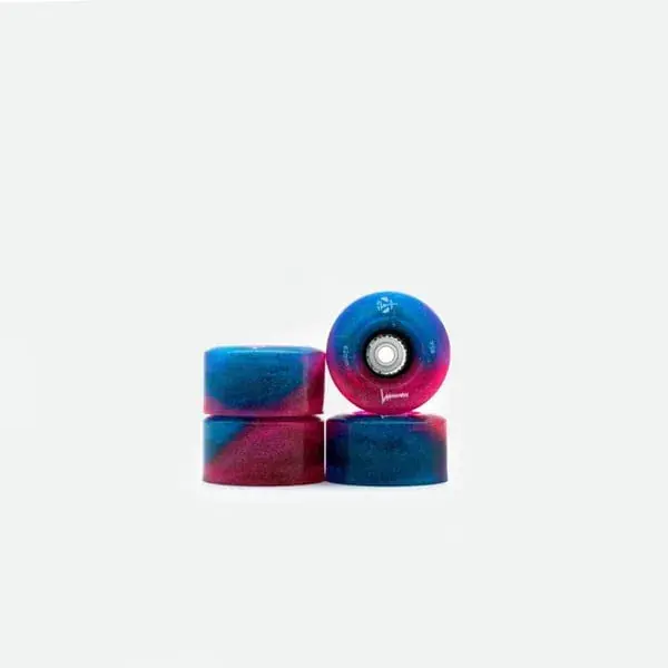 4 galaxy wheels for roller skates