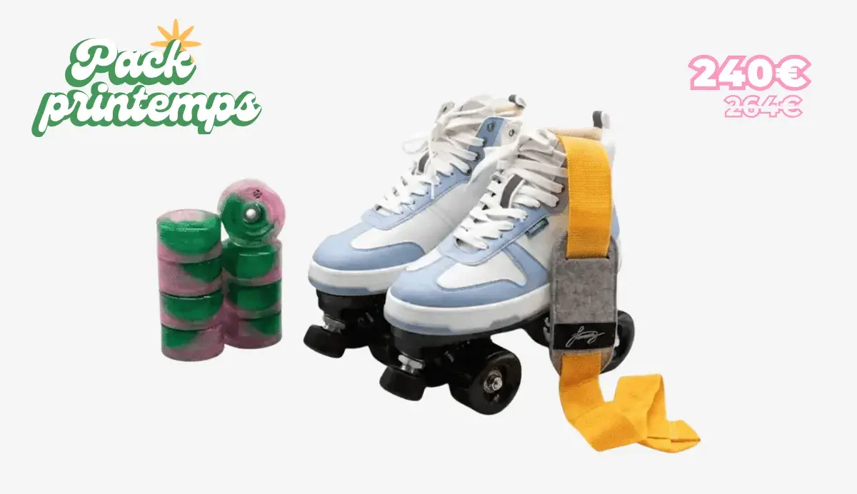 patins roulettes pack printemps