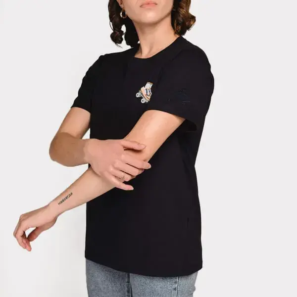 roller-skate-roues-tee-shirt-unisexe-navy-flaneurz-4.webp