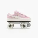 Detachable Roller Skates - Puma Suede XL Pink White