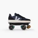 Detachable Roller Skates - Veja V-10 Blue Grey