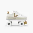 Detachable Roller Skates - Veja V-12 White Dune