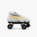 Detachable Roller Skates - Puma court Pro Mid White Yellow