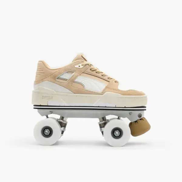 Detachable Roller Skates - Puma Slipstream Mix Beige White