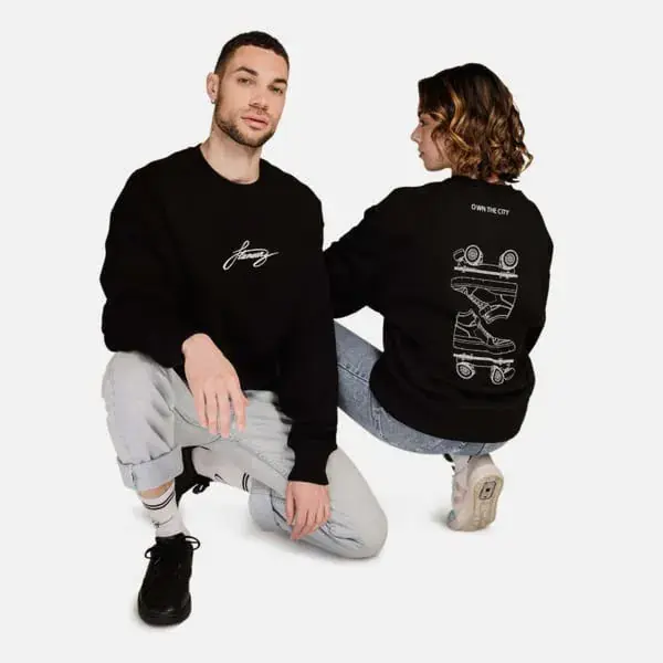 Sweatshirt Oversize - Noir