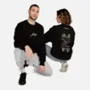  Oversize Sweatshirt - Black
