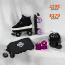 Roller Détachables - Pack Halloween Noir