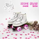 Detachable Roller Skates - Slades S-Quad - Valentine’s Day