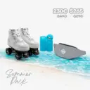 Roller Détachables - Pack été Blanc