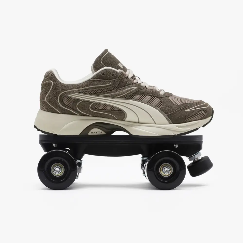 Detachable Roller Skates - Puma Extos SD Brown