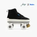 Rollers Détachables - Slades S-Quad Noir x Flaneurz