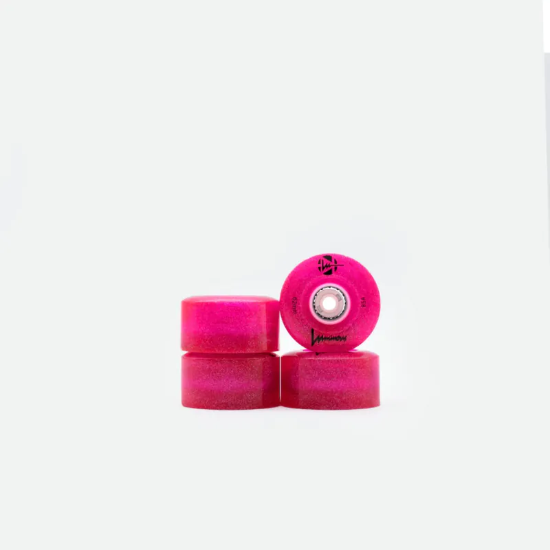 Luminous Pink Wheels