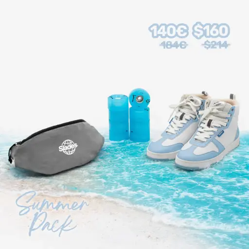 Shoes Only - Blue Vegan Summer Pack