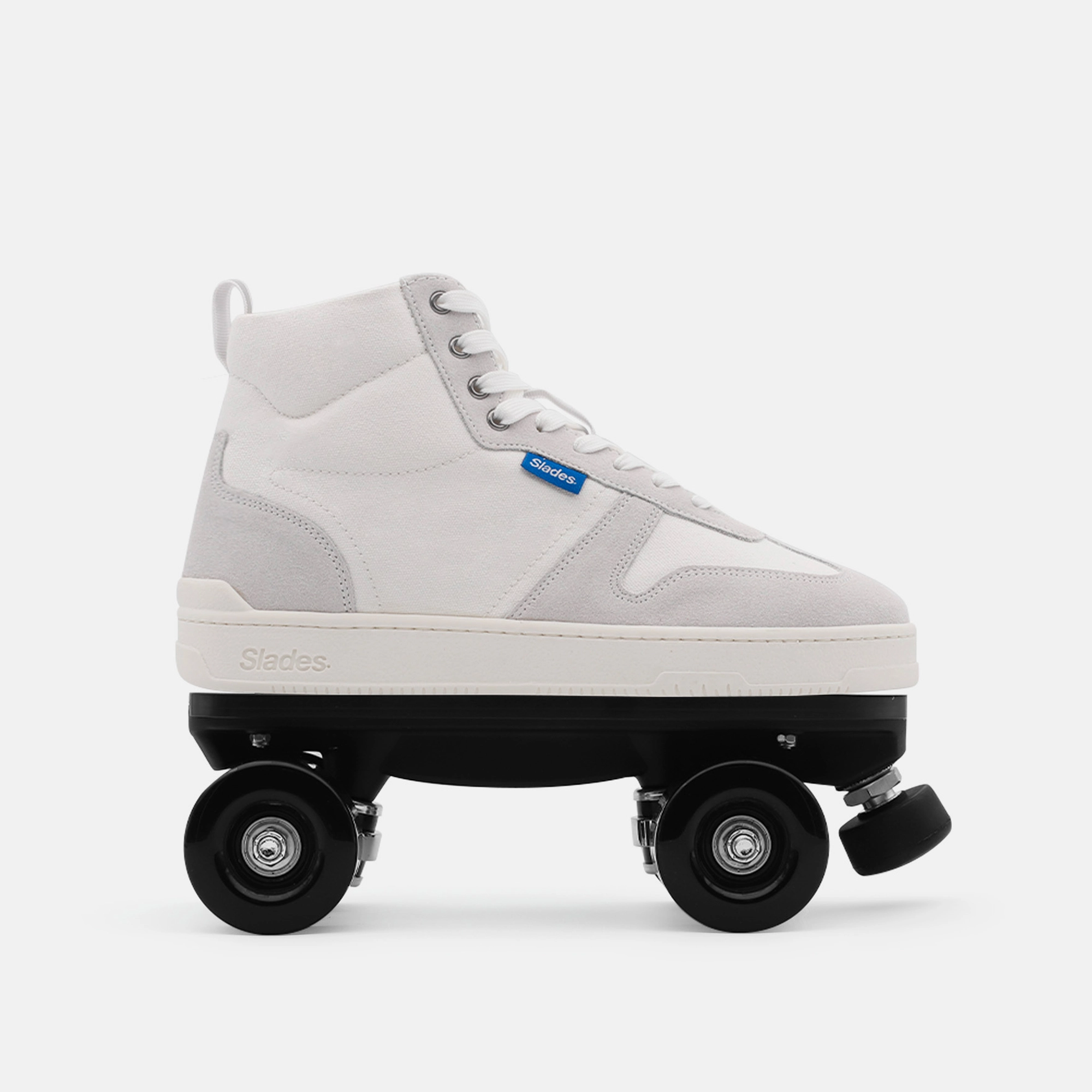 Detachable Roller Skates - Slades S-Quad White