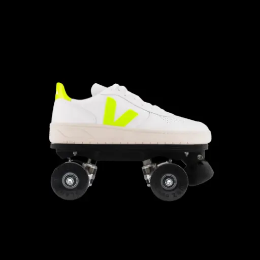 Roller Détachables - VEJA V-10 Blanc Jaune