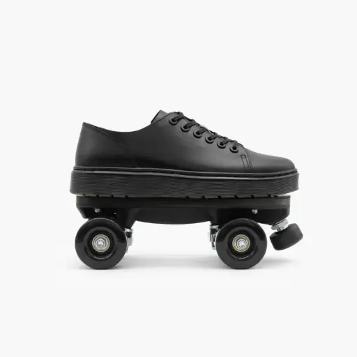 Detachable Roller Skates - Dr Martens Dante Leather Black