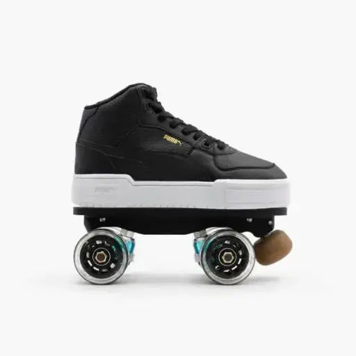 Detachable Roller Skates - PUMA CA Pro Black White